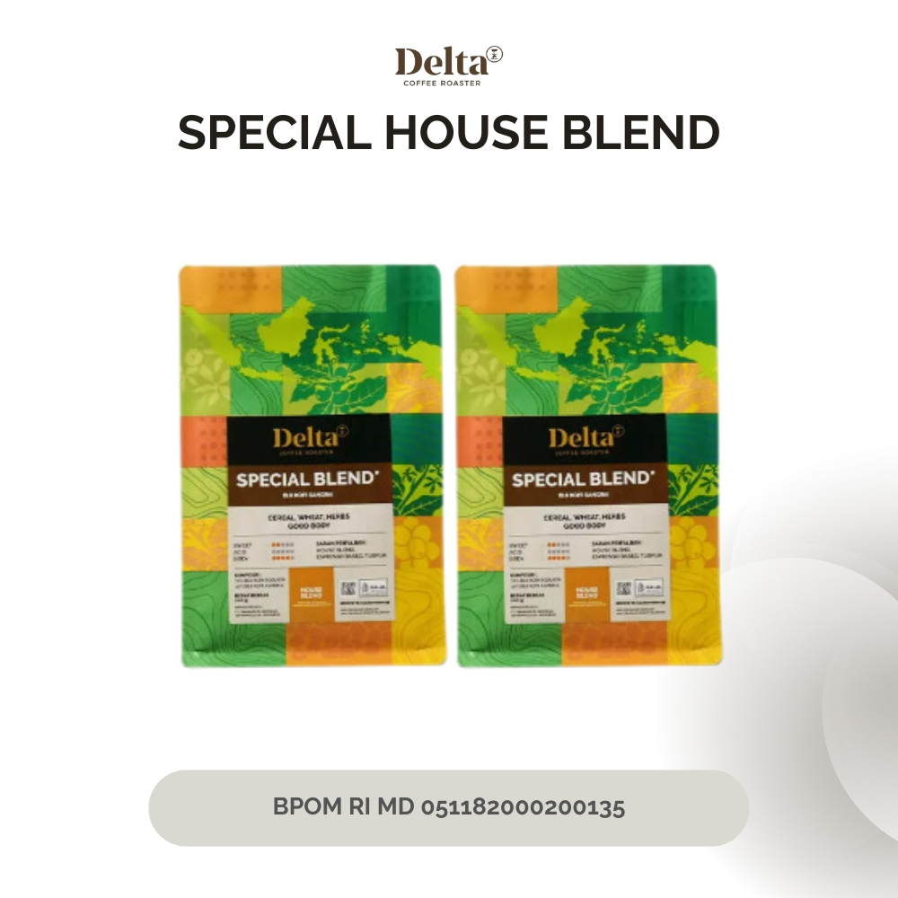 

DELTA COFFEE ROASTER - Special House Blend - 2x200gr