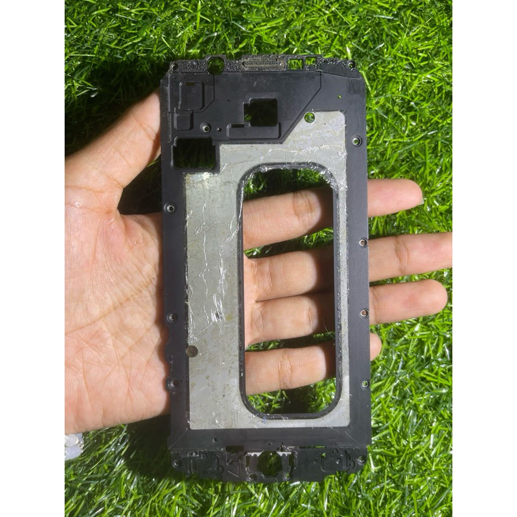 FRAME LCD DUDUKAN LCD SAMSUNG A8 2015 A800F ORIGINAL COPOTAN