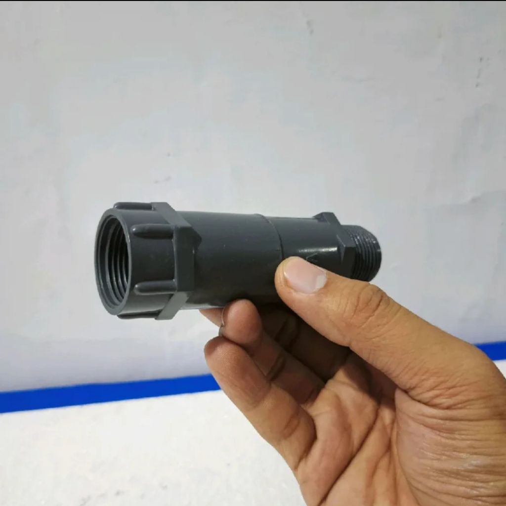 sambungan drat luar dan dalam ukuran 1/2, 3/4 dan 1 inci