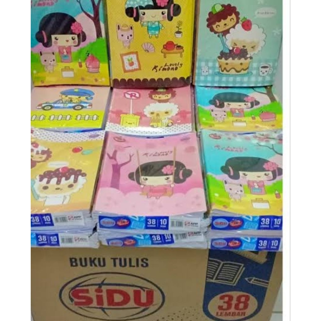 

BUKU SIDU 38 LEMBAR 10 PCS
