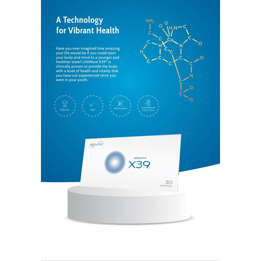 Lifewave X39 Patch Box (30 Patch)