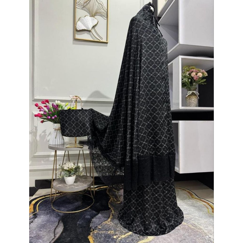 Mukena Mewah Santorini Renda