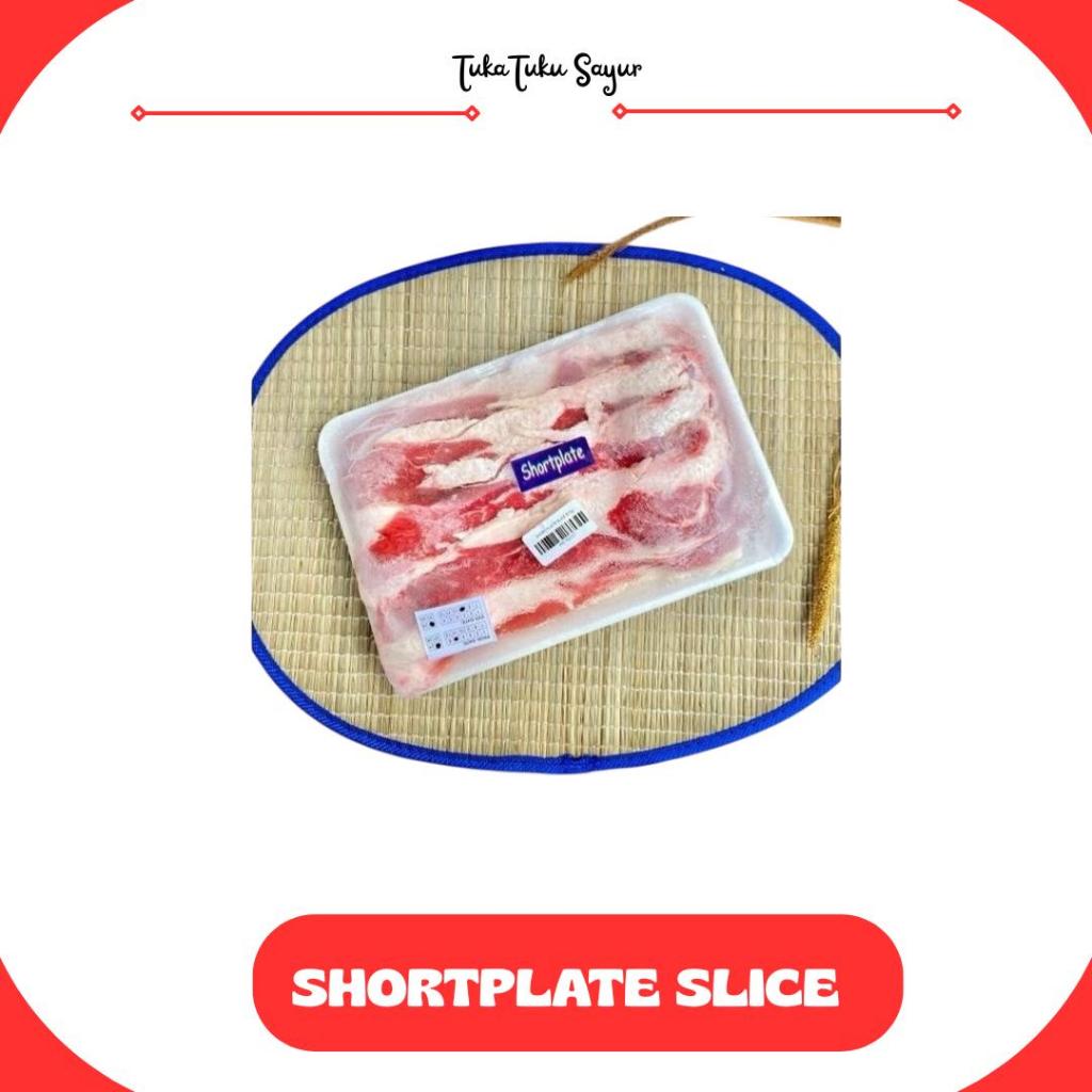

SHORTPLATE SLICE DAGING SAPI per pack 250gr dan 500gr- TukaTuku Sayur