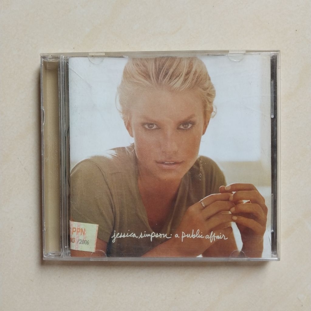 CD JESSICA SIMPSON ALBUM A PUBLIC AFFAIR