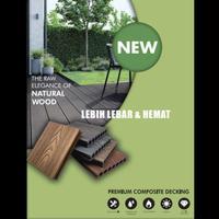 NEW DECKING WPC/ DECKING PREMIUM COMPOSITE DECKING / WPC DECKING CHAMPION / WPC OUTDOOR DAN INDOOR -
