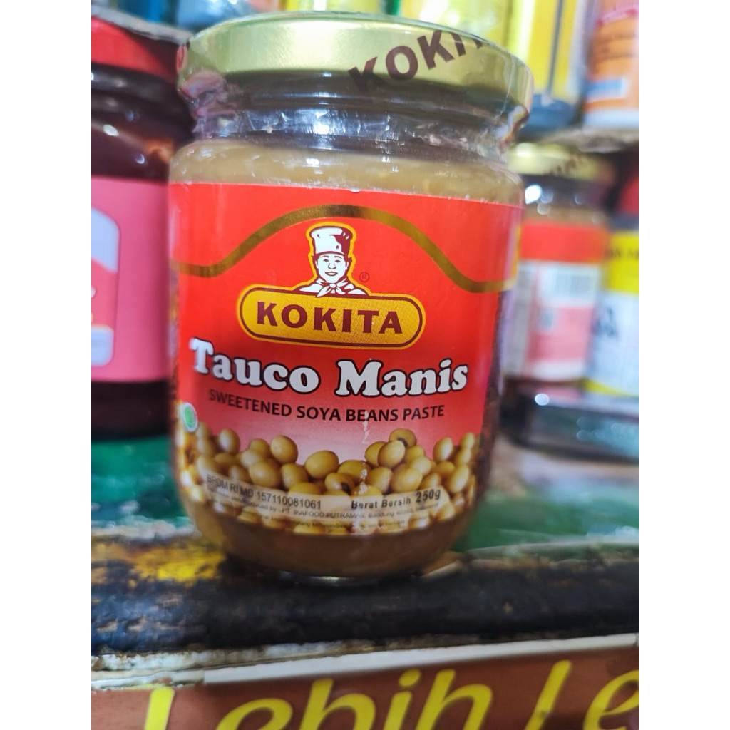 

Kokita tauco manis / Sweet soybean paste / Fermentasi kacang kedelai manis 250gr