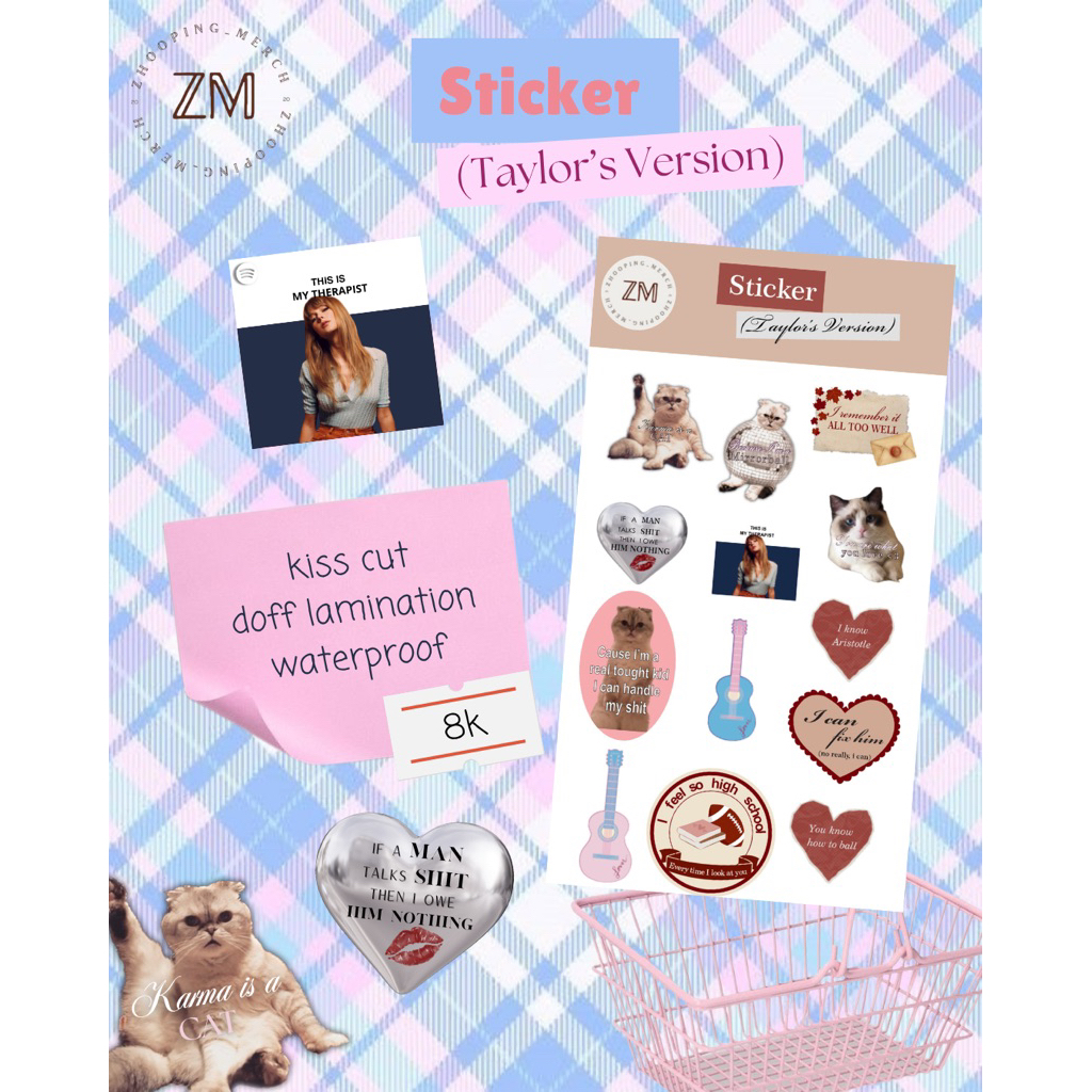 

TAYLOR SWIFT STICKER