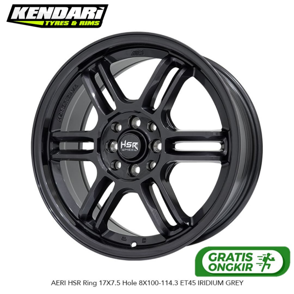 Velg Racing Mobil Yaris City Avanza Raize Ring 17 HSR AERI R17