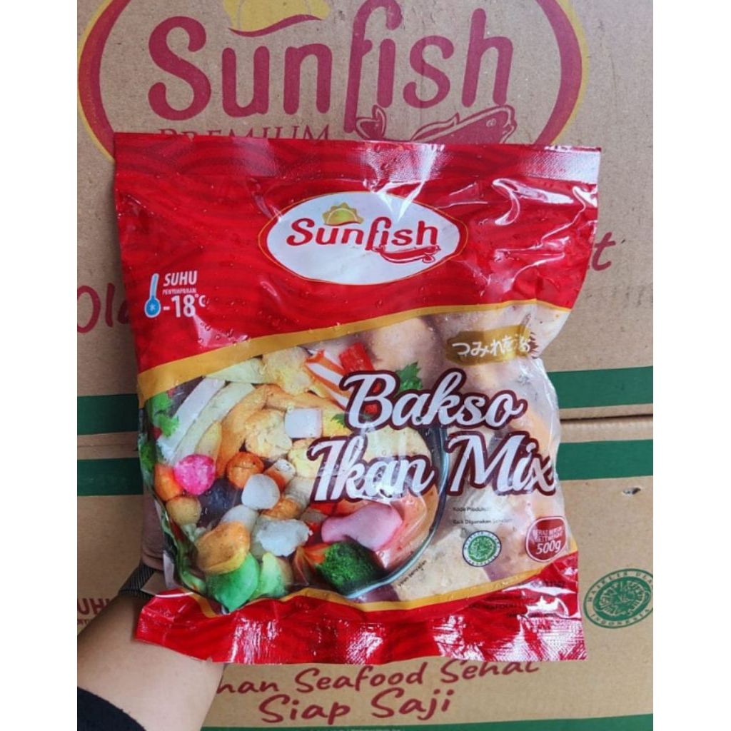 

Sunfish Baso Ikan Mix 500g