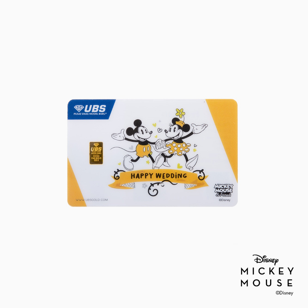 Logam Mulia UBS Happy Wedding 0,5 gram