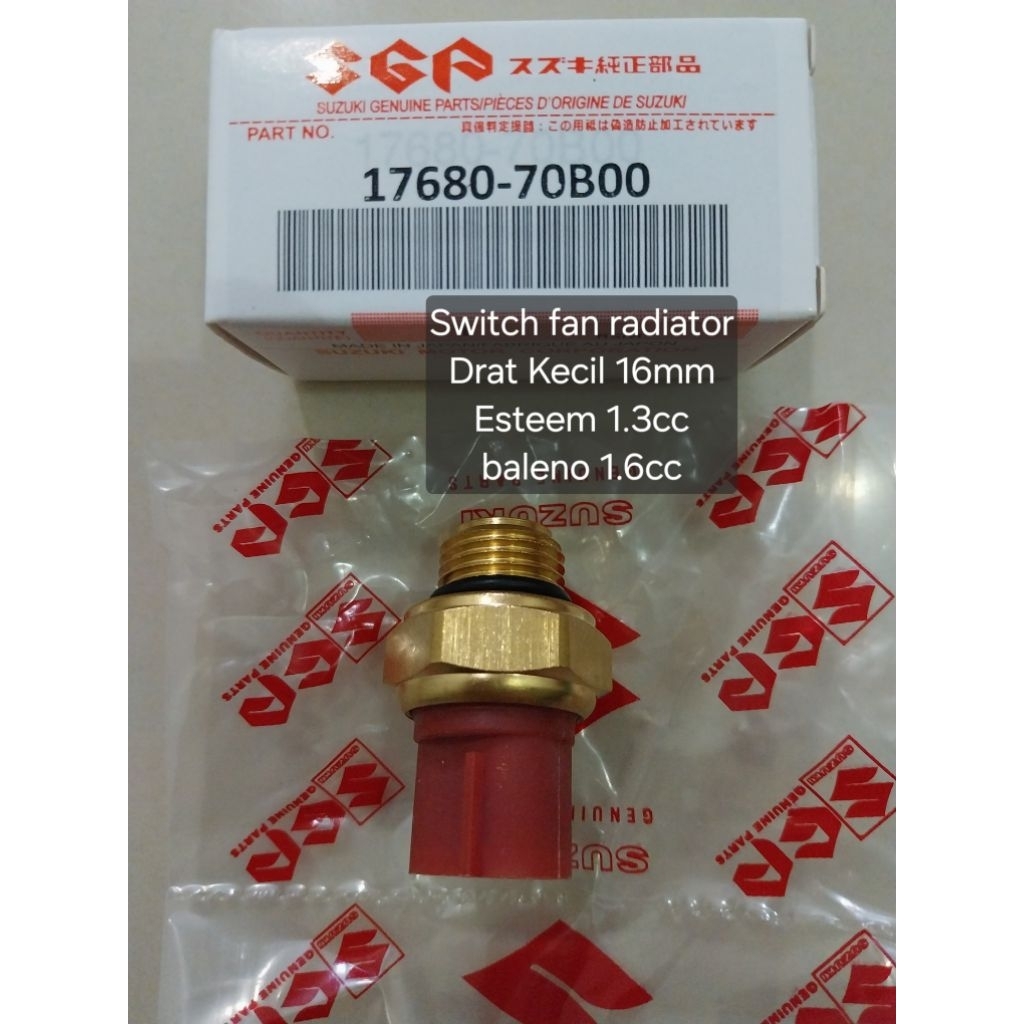 Switch Fan Sensor Temperatur Swit Van Switc Panas Ect Thermo Suzuki Karimun Kotak Old Lama Esteem Es