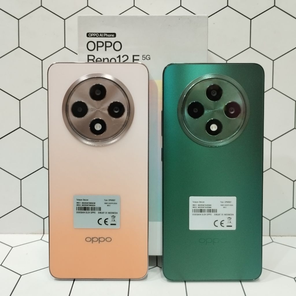 OPPO RENO 12F 5G 12/512GB 12/256GB HP SECOND BEKAS FULLSET