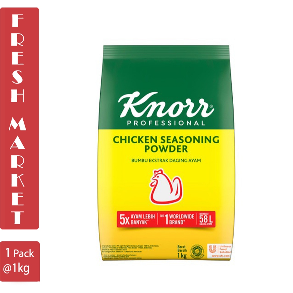 

Promo 7.7 Knorr Chicken Seasoning Powder 1 kg