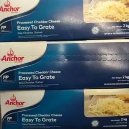 

Keju anchor cheddar cheese etg repack