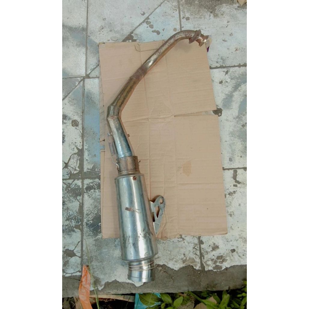 knalpot racing JRM Supra Revo Jupiter Vega Blade karisma bebek ORI COPOTAN