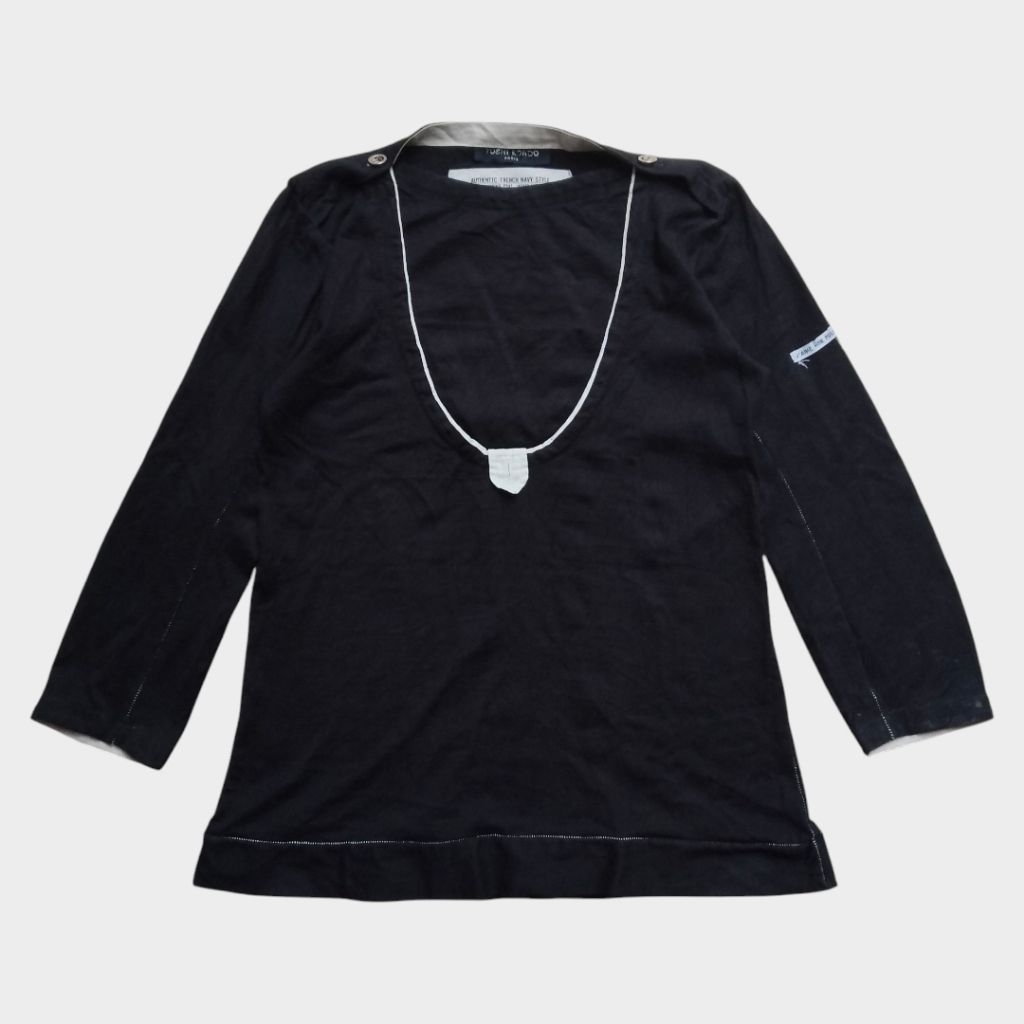 Yoshi kondo " J'Aime mon pull" inspired US Navy uniform not yohji yamamoto