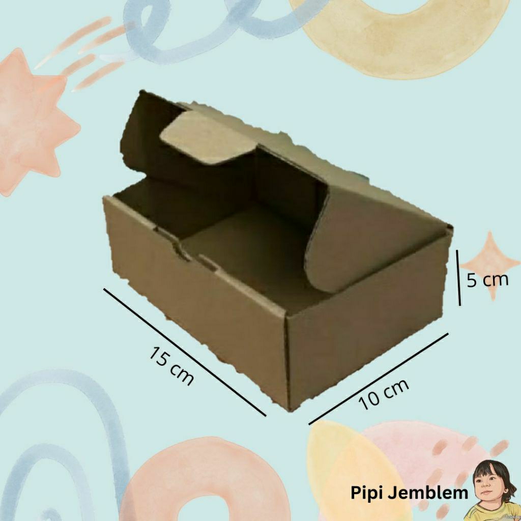 

[beli 10 lebih murah] 15x10x5 cm kardus box kotak hampers hijab aksesoris