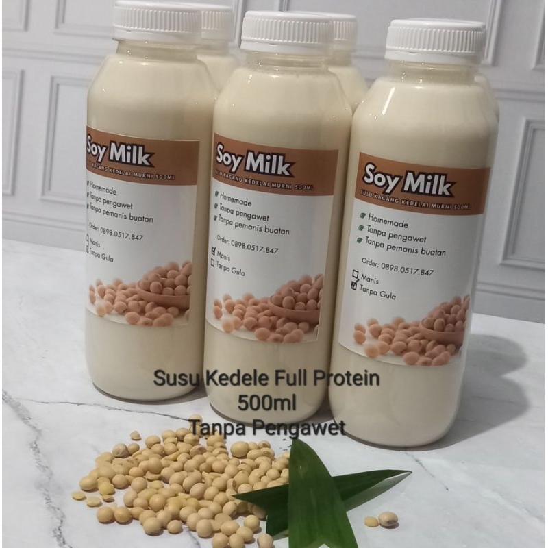 

Susu kedelai Soy Milk Full Protein 500ml
