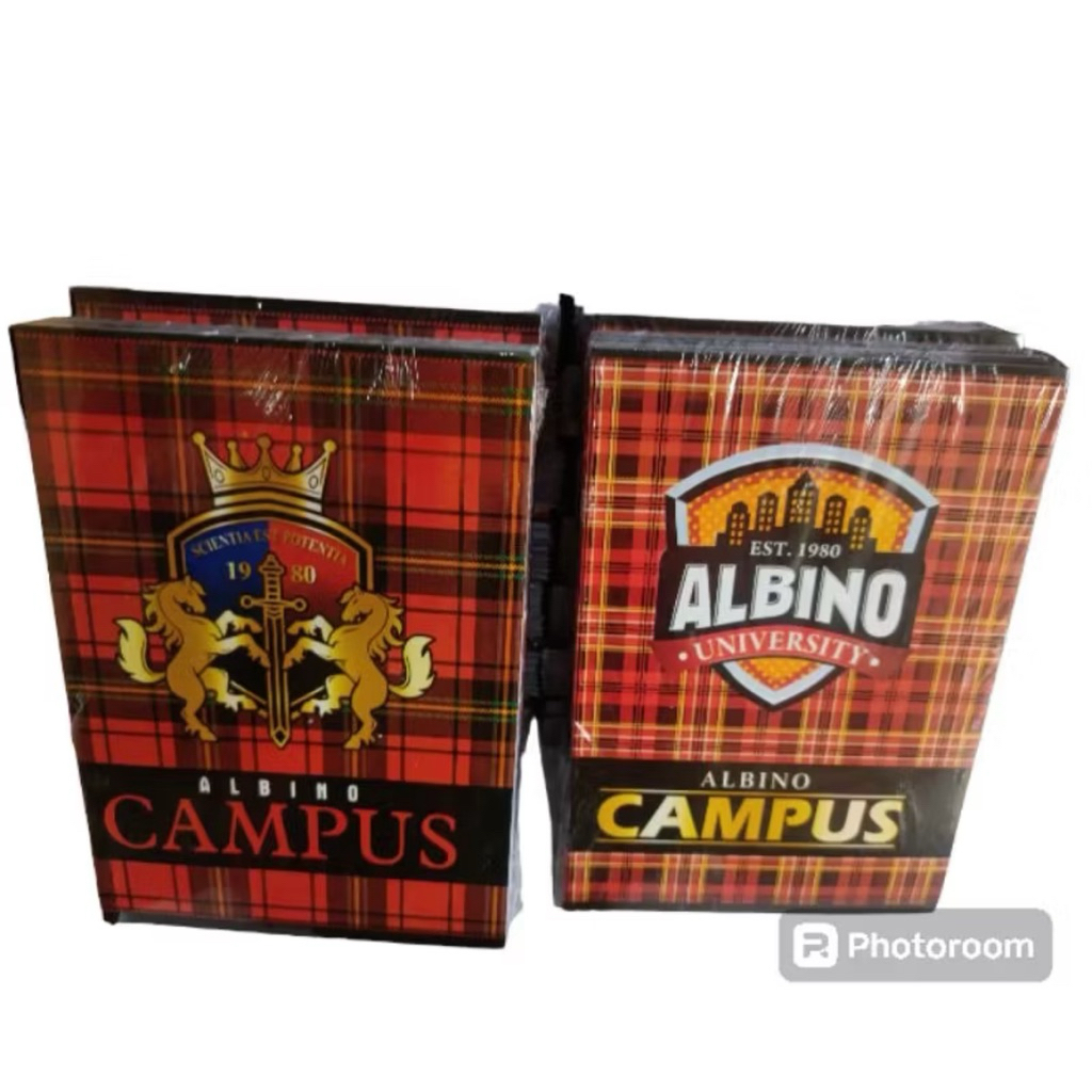 

Buku Tulis Panjang Albino Campus 50 Lembar dan 42 Lembar , Per Pack isi 10 Buku