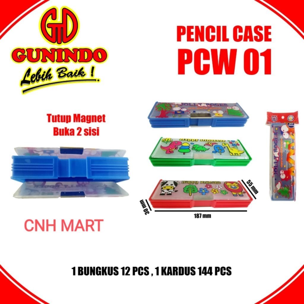 

Kotak Pensil Magnet Gunindo 2 Sisi PCW-01