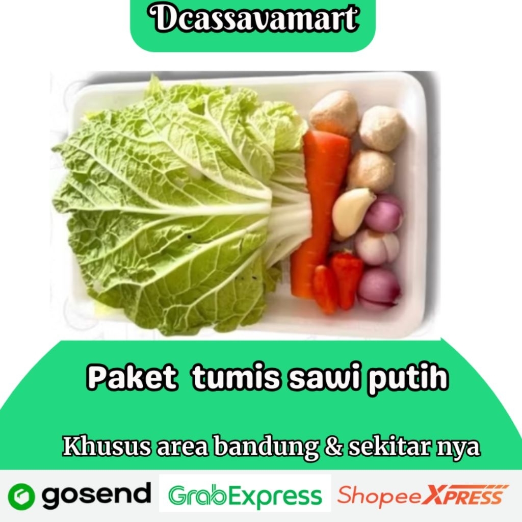 

Paket Tumis Sawi Putih Wortel Bakso 1 Pack - Sayur Nusantara
