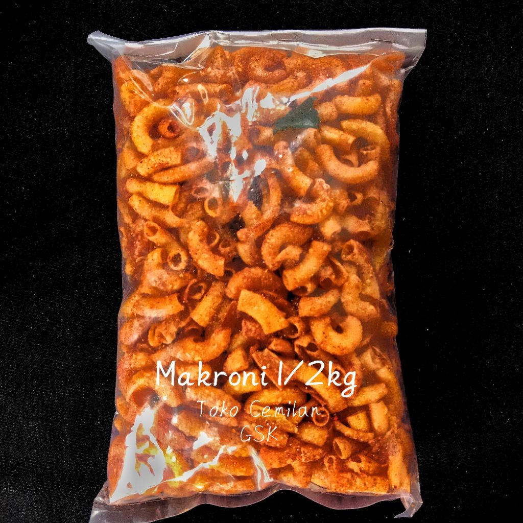

Makroni Kriuk 1/2kg / Gurih Renyah Kiloan Murah