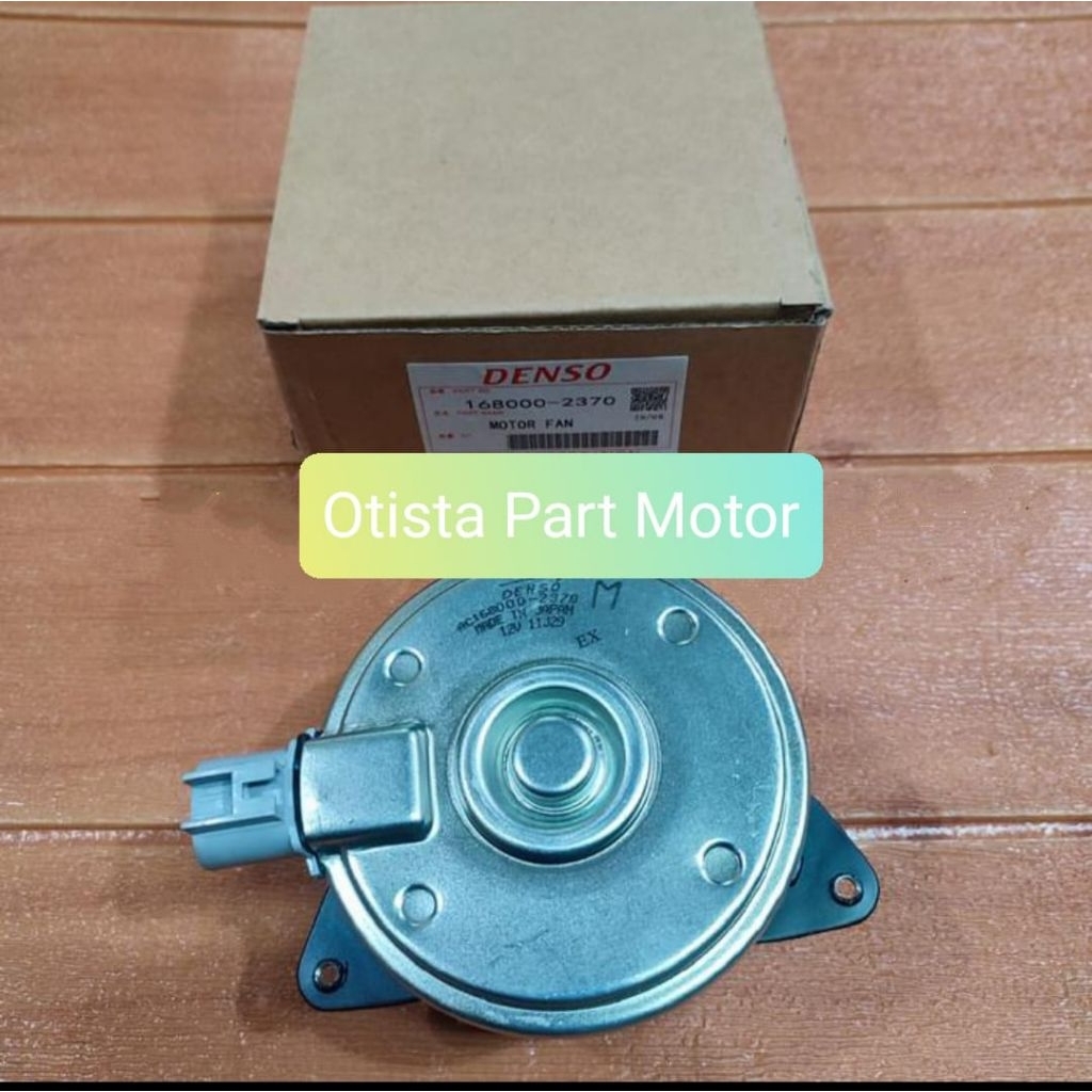 MOTOR FAN RADIATOR TOYOTA VIOS GEN 2 YARIS 2004-2008 DENSO 168000-2370