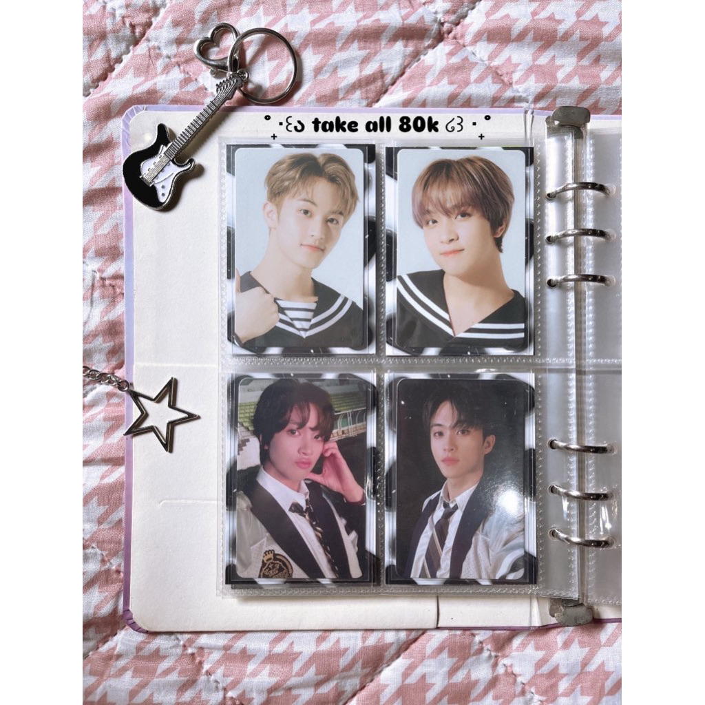 [Take All] Mark Haechan Nct 127 dream set pc photocard sale istj qr album ver version b2s back to sc