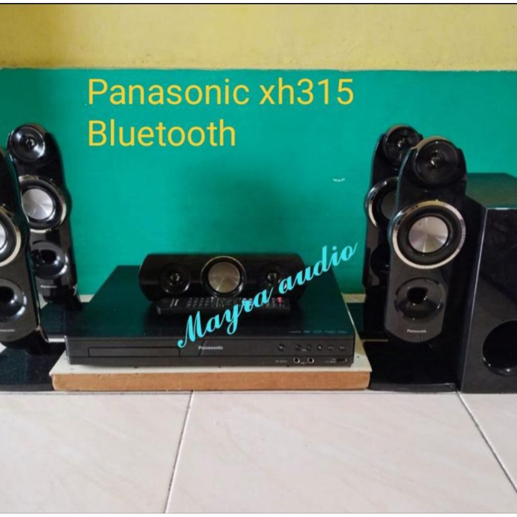 home theater panasonic 5.1chanel sa-xh 315.bluetooth