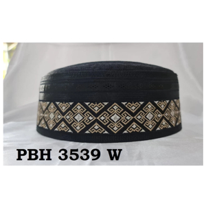 SUDEMALA - Songkok Sudemala / Songkok Haji Hitam PBH 3539 / Kopyah / Peci