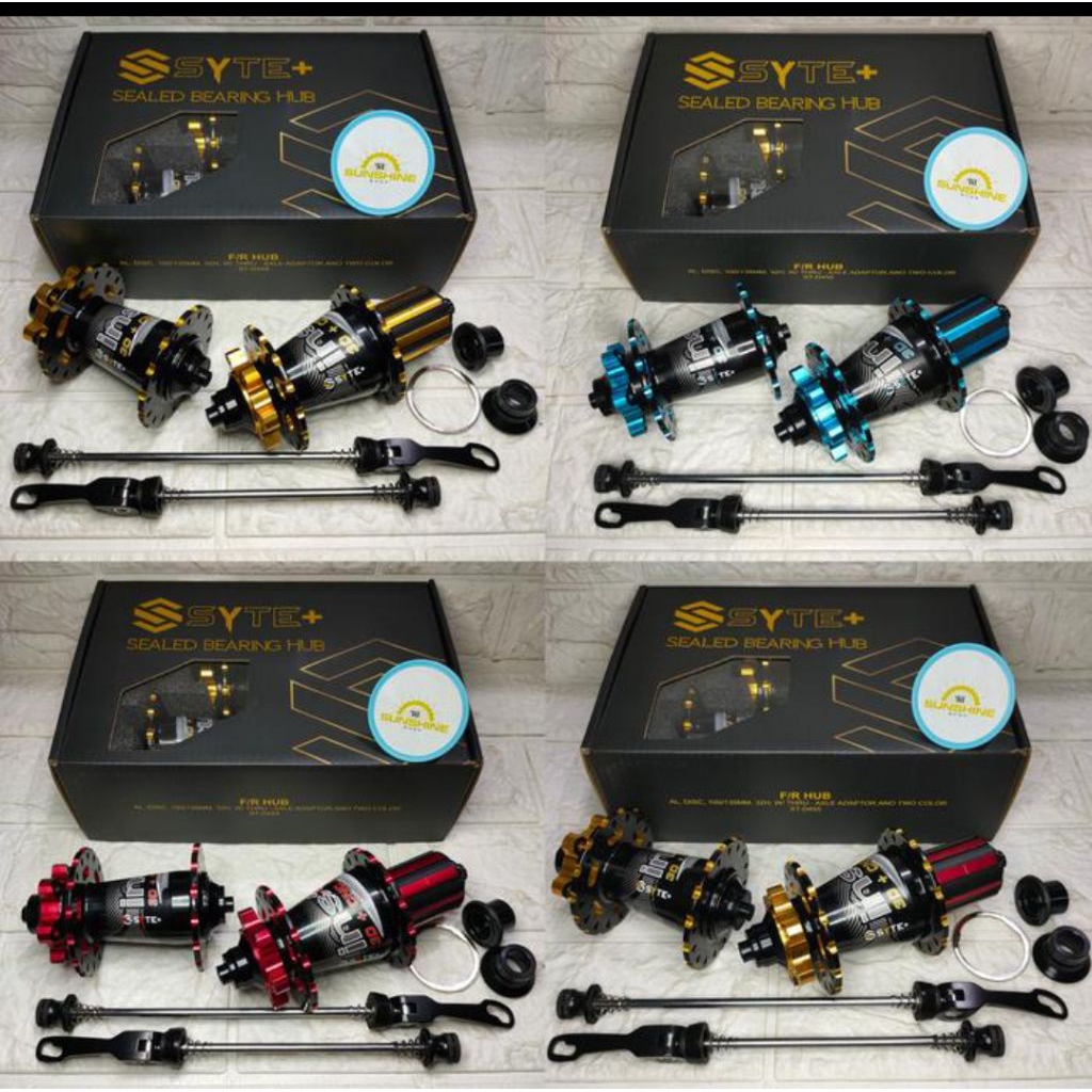 Hub Freehub 32H SYTE + INSTINCT 6 Pawl Jangkrik Tawon 6 Bearing QR TA