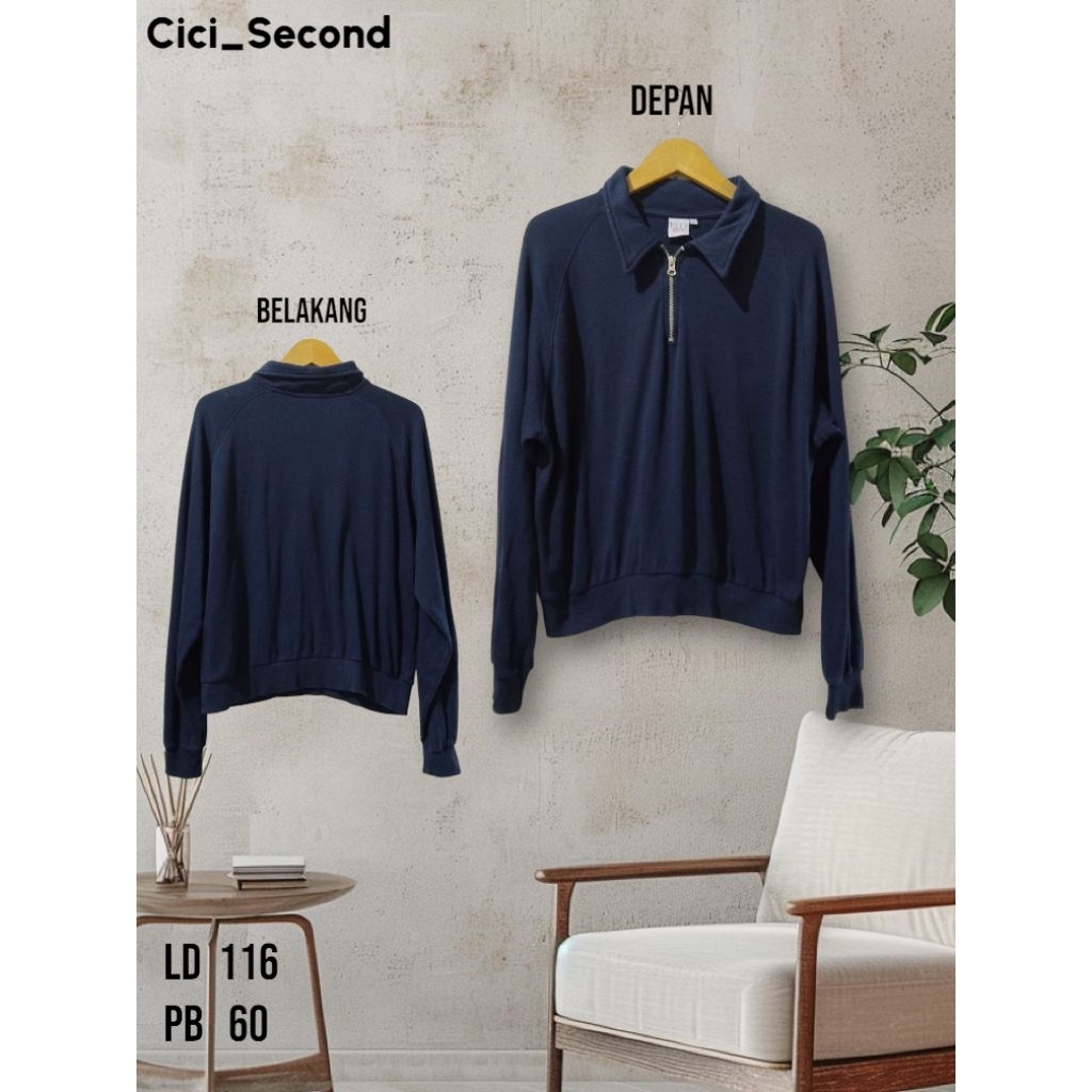 CN/CREWNECK ATASAN WANITA KOREA KEKINIAN