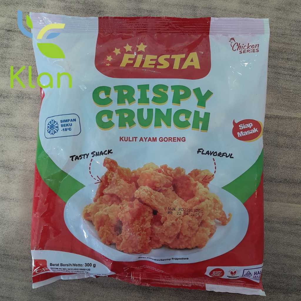 

FIESTA CRISPY CRUNCH / KULIT AYAM GORENG 300 GR