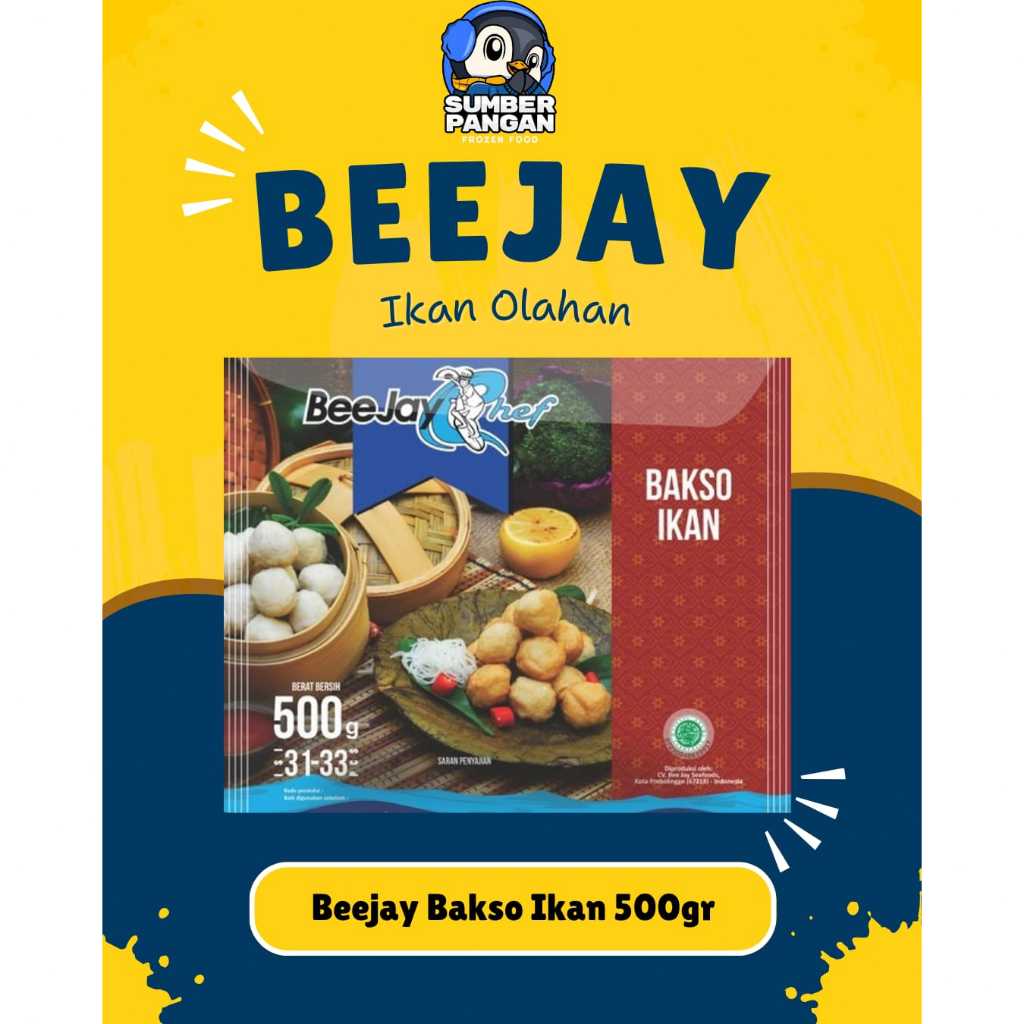 

Beejay Bakso Ikan 500 Gr - Frozen Food
