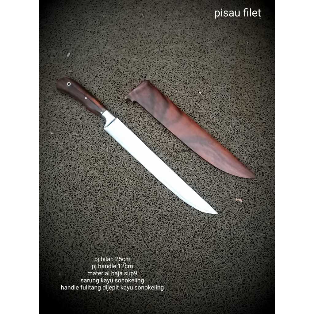 Pisau Dapur Filet/Chef Bahan Sup9