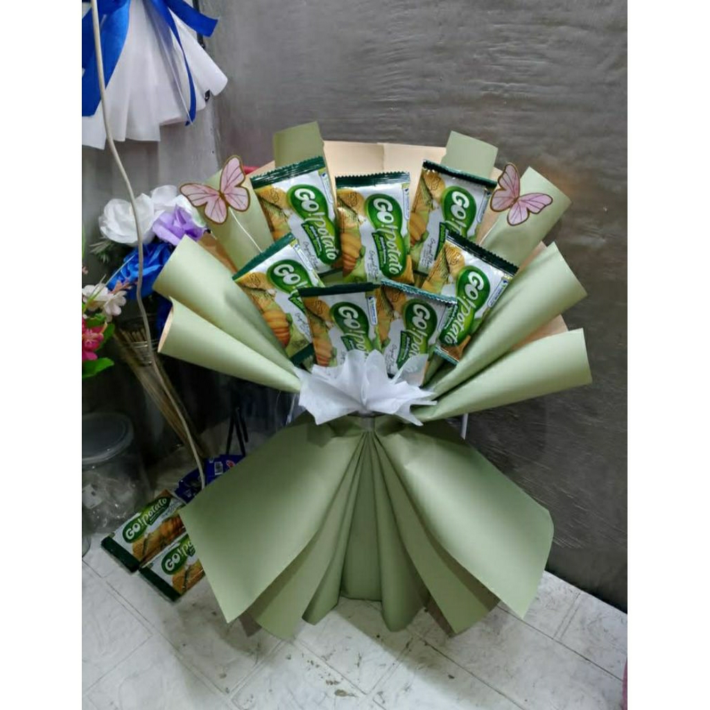 

Buket snack low budget