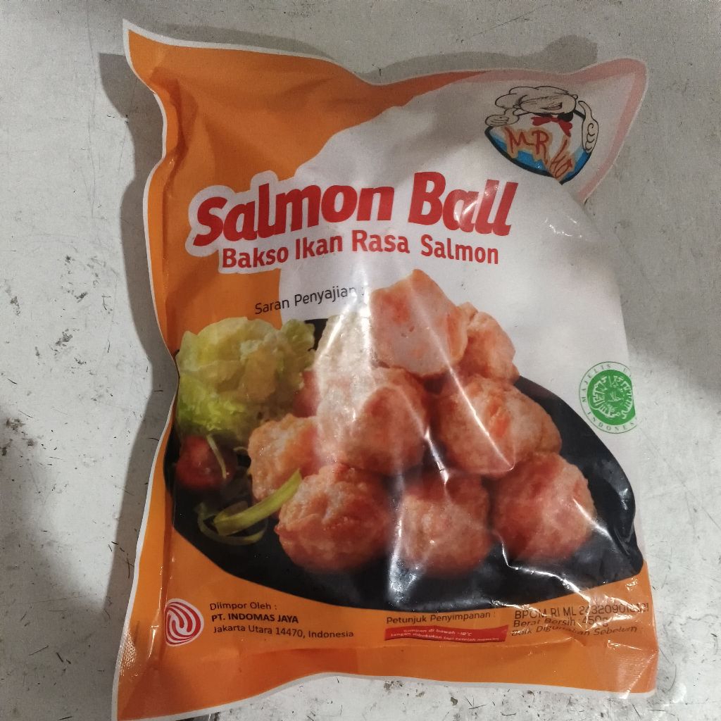 

Bakso Salmon / Baso Salmon / Bola Salmon / Salmon Ball Mr. Ho 450gr