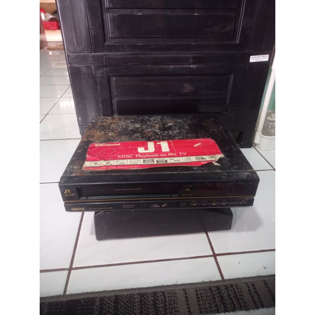 VCR National J1 Japan,Video Player Betamax National Vintage