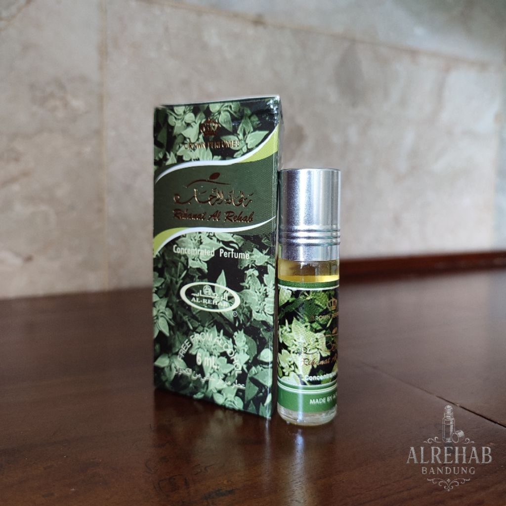 Rihanat Alrehab/Parfum Shalat Roll On Al-Rehab Original 100% Impor Saudi Parfum Arab Best Seller