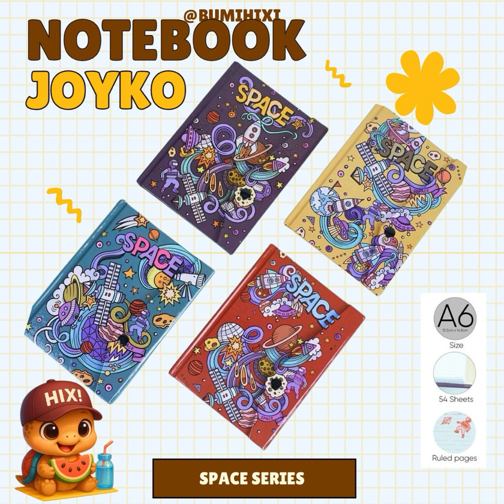 

Notebook Lucu Merk Joyko Edisi Space A6