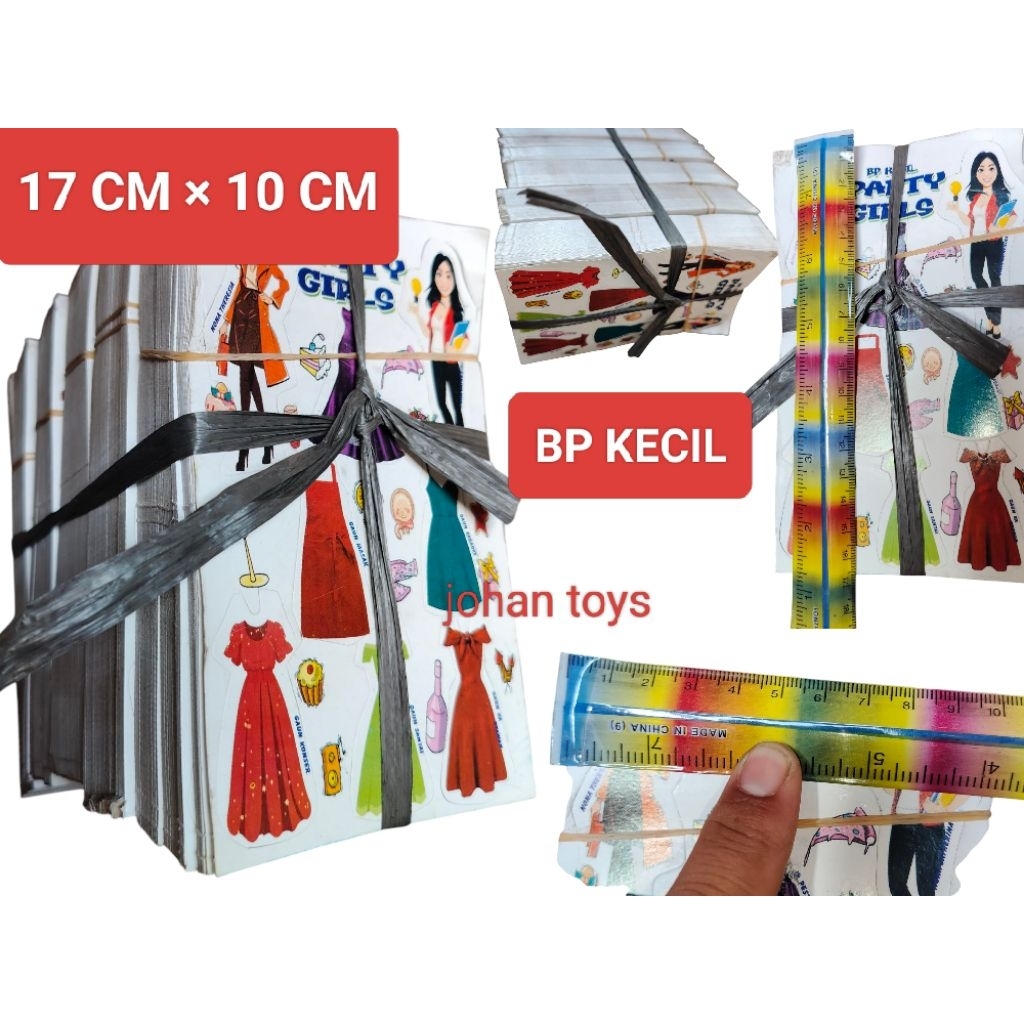 

BP KECIL CAMPUR MOTIF isi 500 PCS
