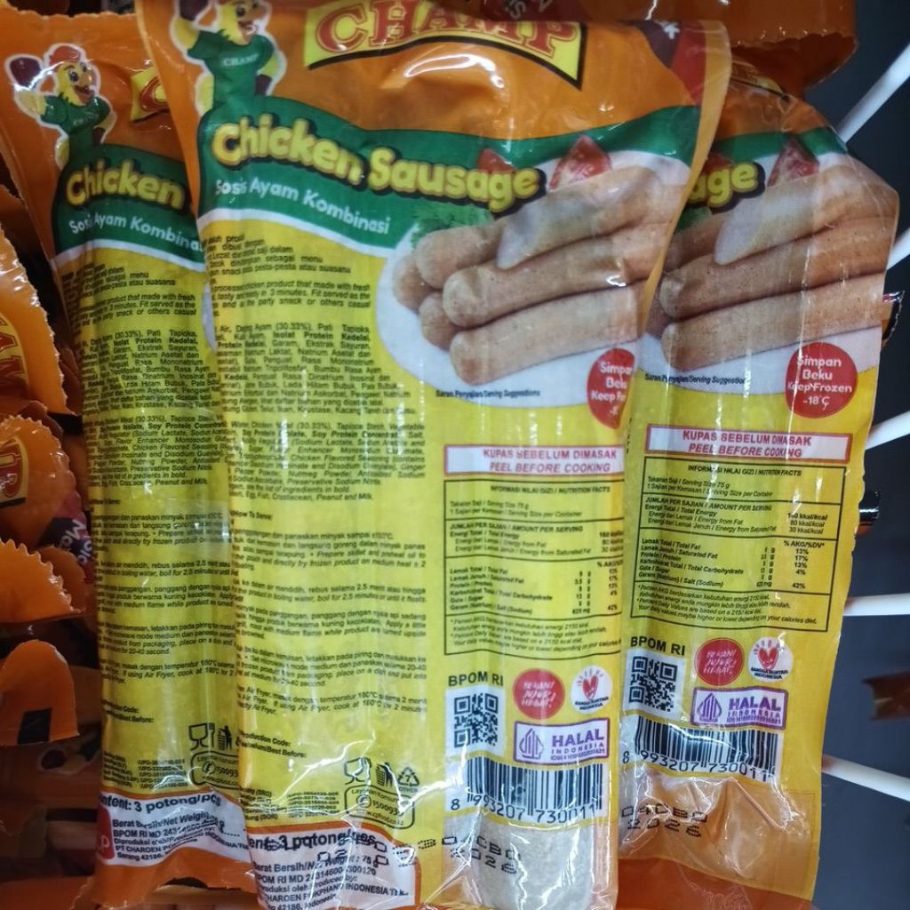 

Champ Chicken Sausage