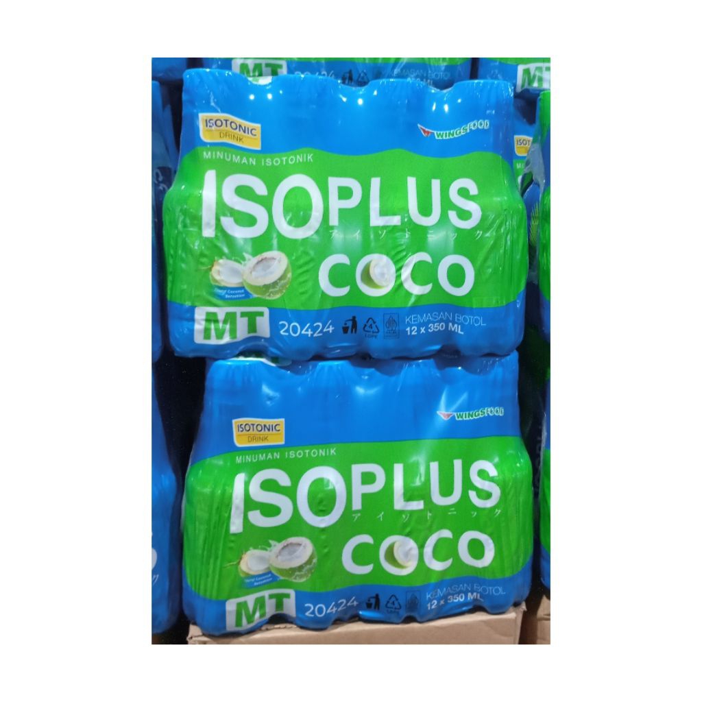 

ISOPLUS COCO MINUMAN ISOTONIK 350ML 1 DUS ISI 12 PCS