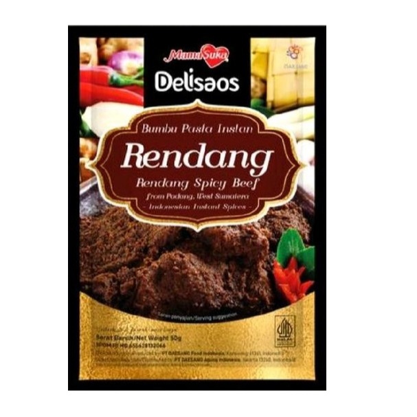 

bumbu instan delisaos rendang 50