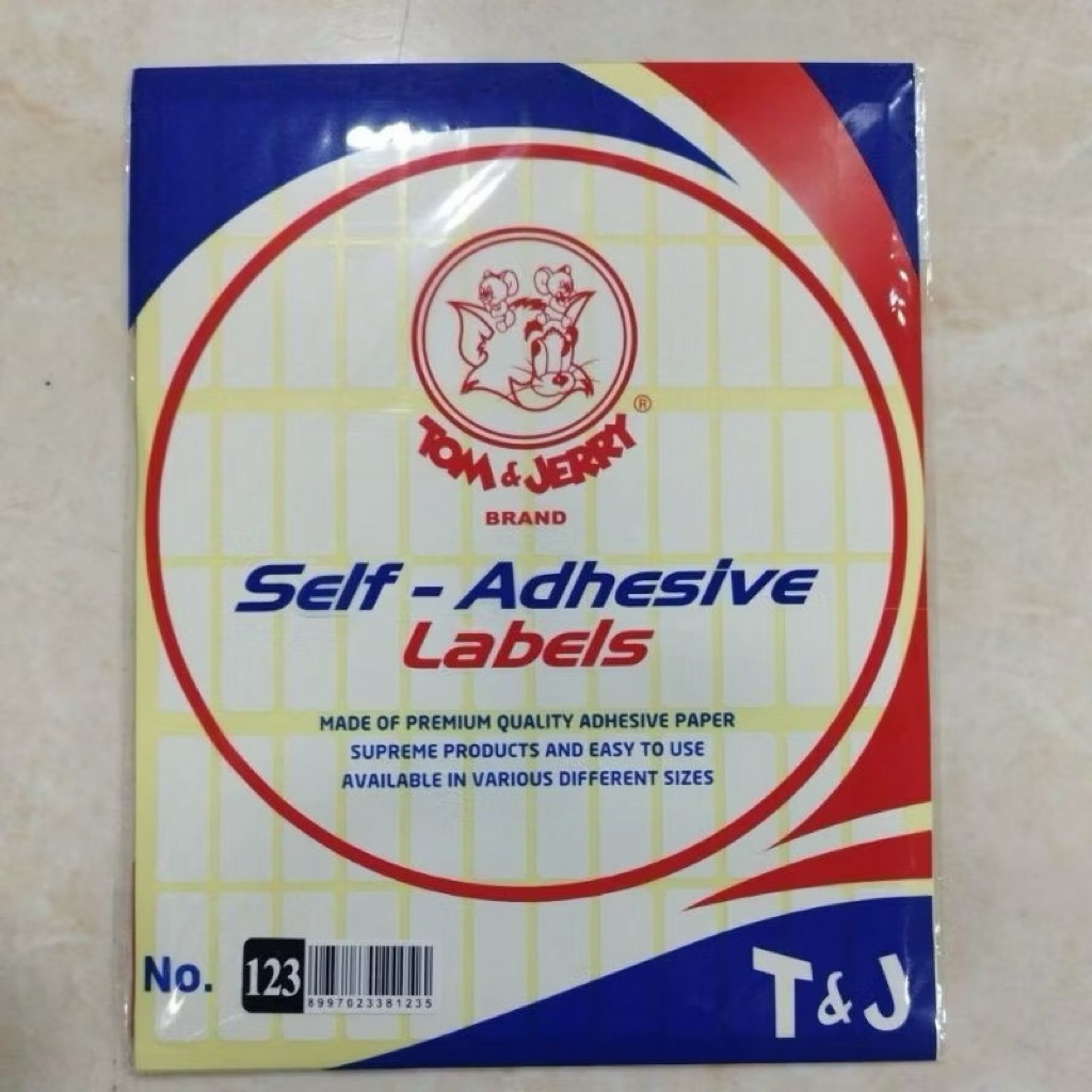 

Label Tom & Jerry No 123 (11*30mm)