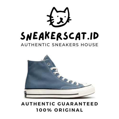 CONVERSE CHUCK TAYLOR ALL-STAR 70's HIGH VINTAGE CANVAS DEEP WATERS BLUE