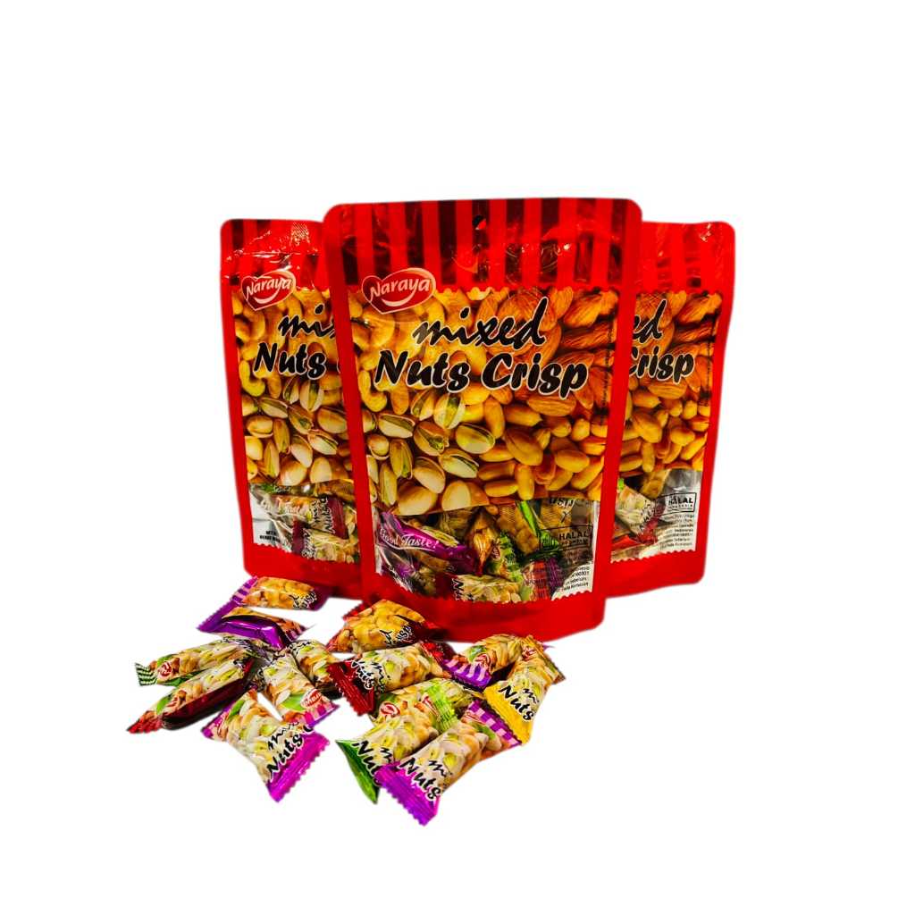 

Naraya Mixed Nuts Crisp 200g Naraya Kacang permen ting ting mix
