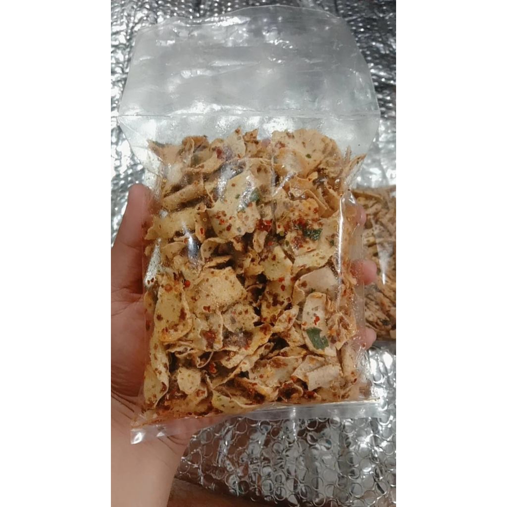

BASRENGCIKRUH PEDAS DAUN JERUK,BASRENGVIRALBANDUNG500GRAM