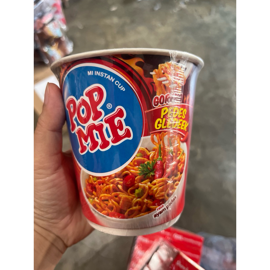 

Pop Mie 75 gr Goreng pedes