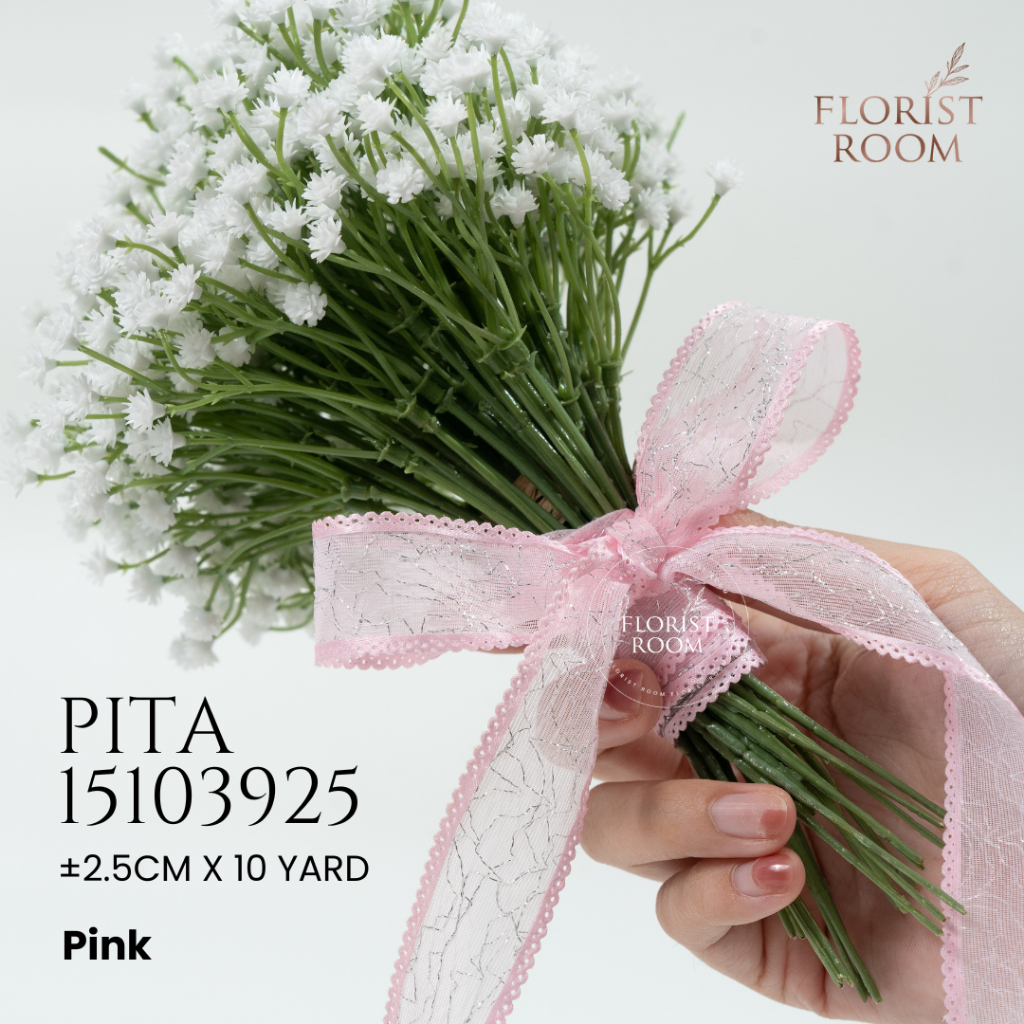 

Pita 15103925 ±2.5cm x 10Yard - Pita rambut - Ribbon – Gift